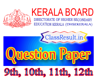 dhsekerala Question Paper 2021 class SSLC, 10th, 12th, Plus Two, +2, Plus One, HSE, DED, DEIED